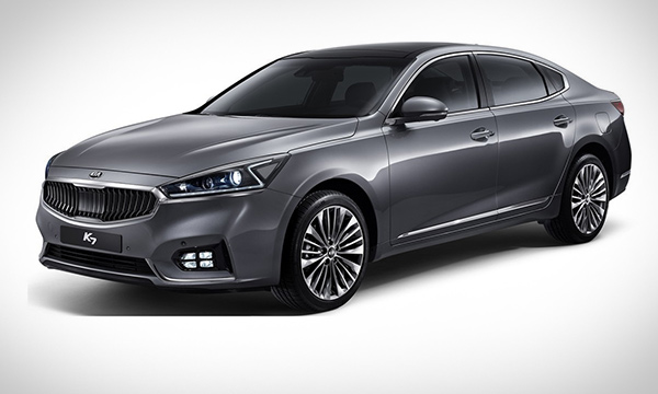 Kia рассекретила дизайн Cadenza