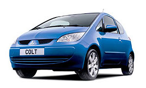 Mitsubishi Colt Blue