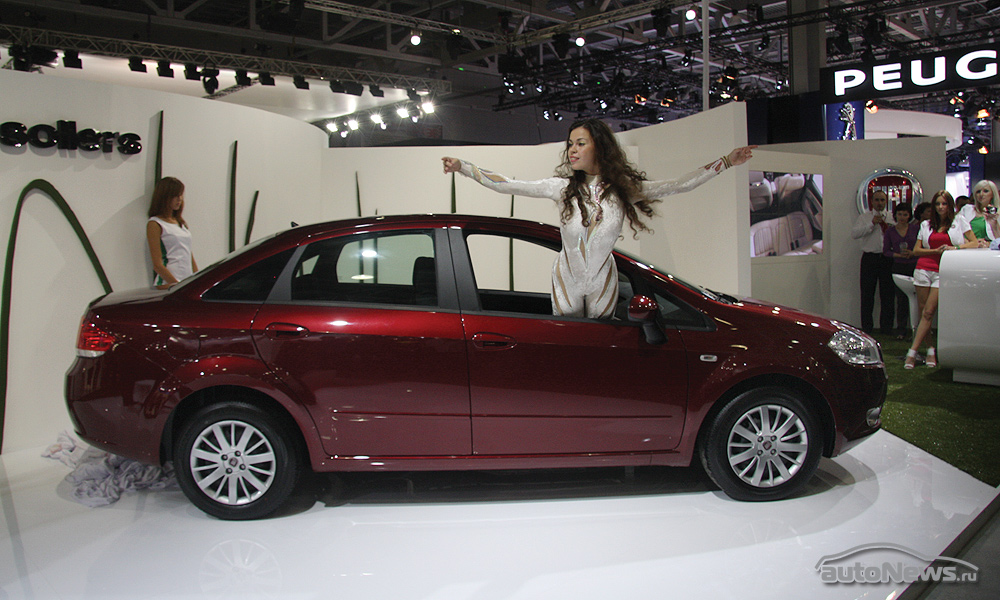 В России началось производство FIAT Linea