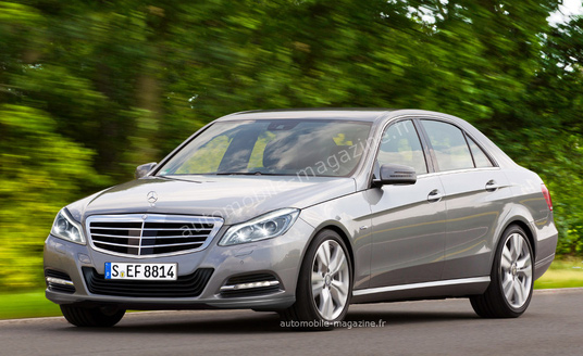 Mercedes освежит внешность E-класса в 2013 году