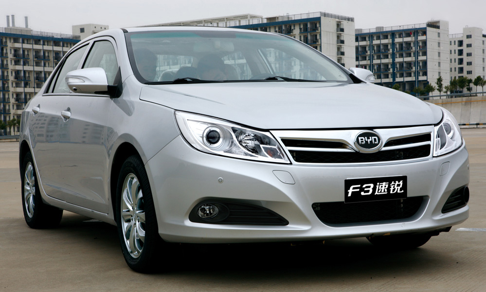 BYD F3 перешел на новый уровень: теперь дизайн подглядели у корейцев