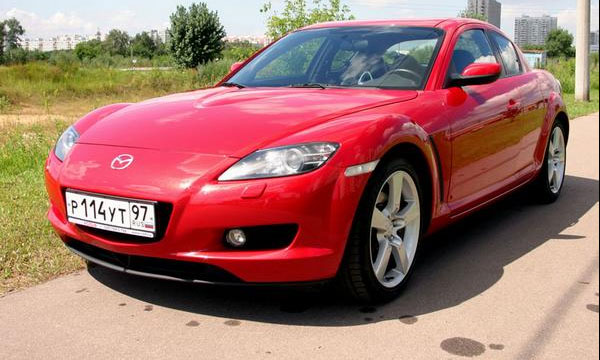 17 литров в Городе - аппетит роторной Mazda RX-8