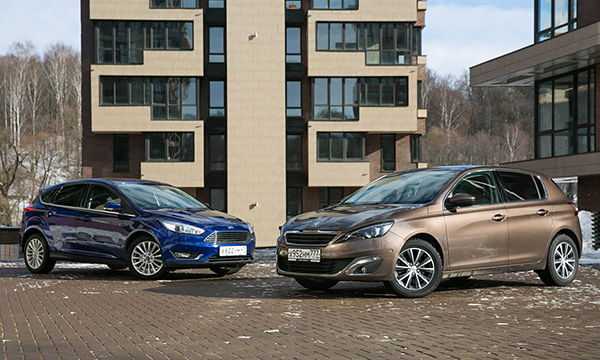 Потерянный класс. Тест-драйв Peugeot 308 и Ford Focus