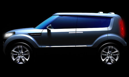Скетч концепт-кара Kia Soul