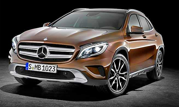 Mercedes-Benz показал компактный кроссовер GLA на видео