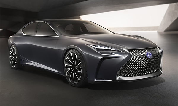 Lexus LS нового поколения представят в 2017 году