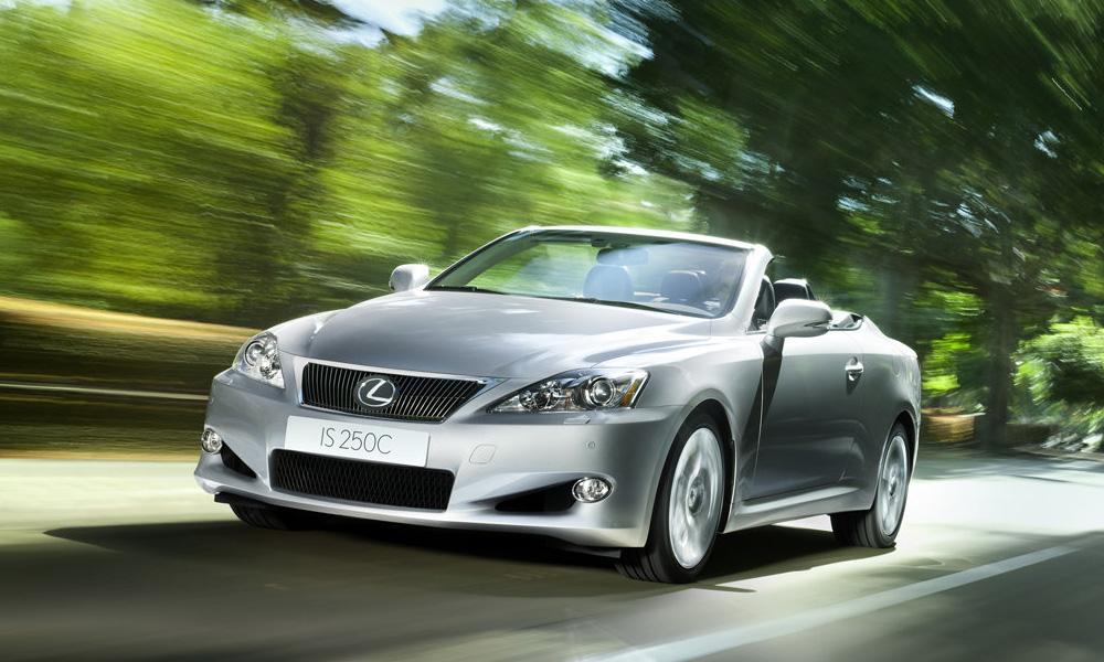 Lexus IS250C - прощай лето!