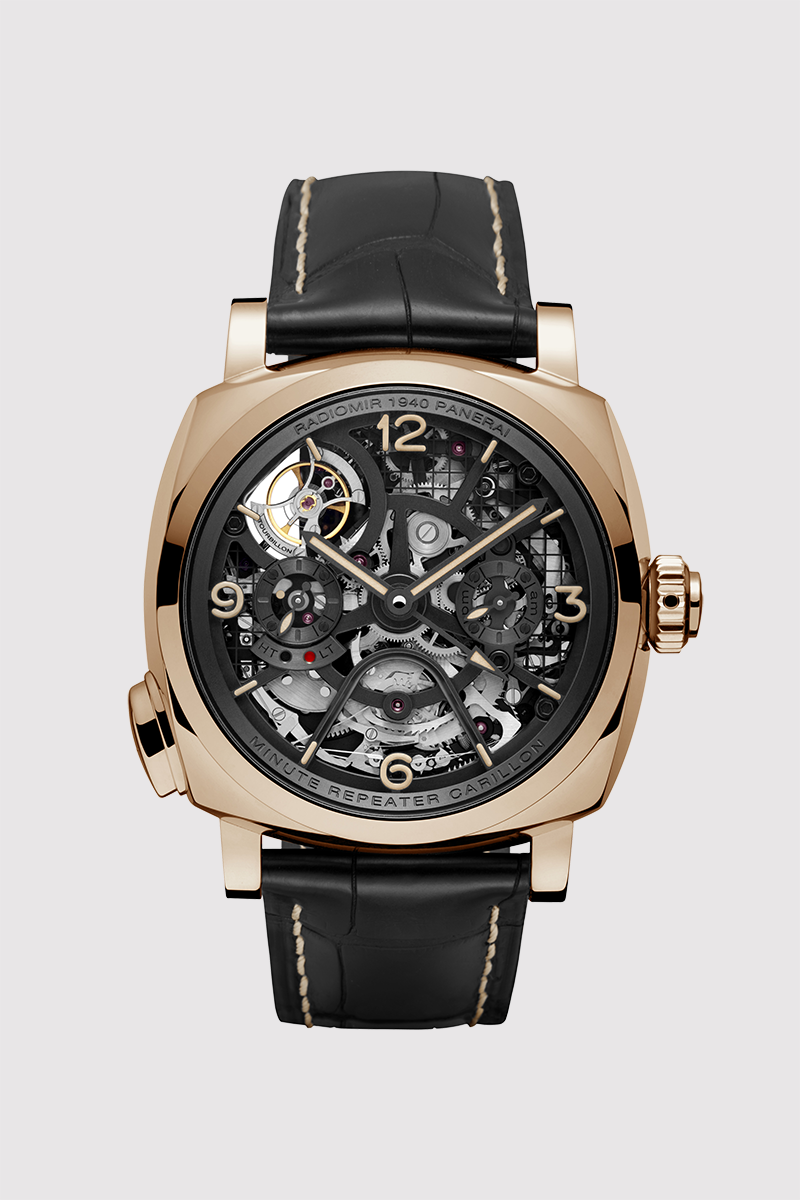 Часы Radiomir 1940 Minute Repeater Carillon Tourbillon