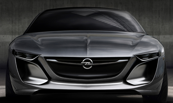 Концепт Opel Monza показали на фотографии