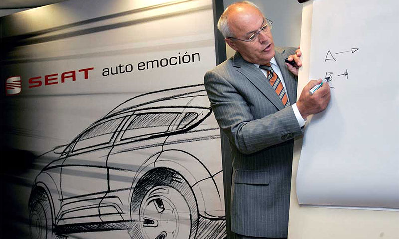 Председатель совета директоров компании Seat Эрих Шмитт