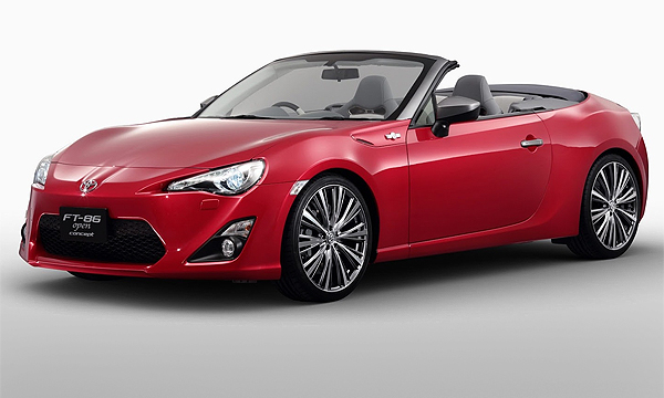 Кабриолет Toyota GT86 получит матерчатую крышу