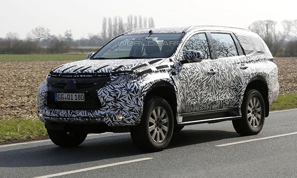 Новый Mitsubishi Pajero впервые замечен на тестах