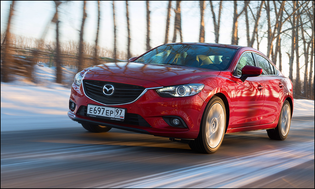 20 сантиметров. Тест-драйв Mazda6