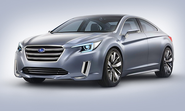Новый Subaru Legacy покажут в Лос-Анджелесе