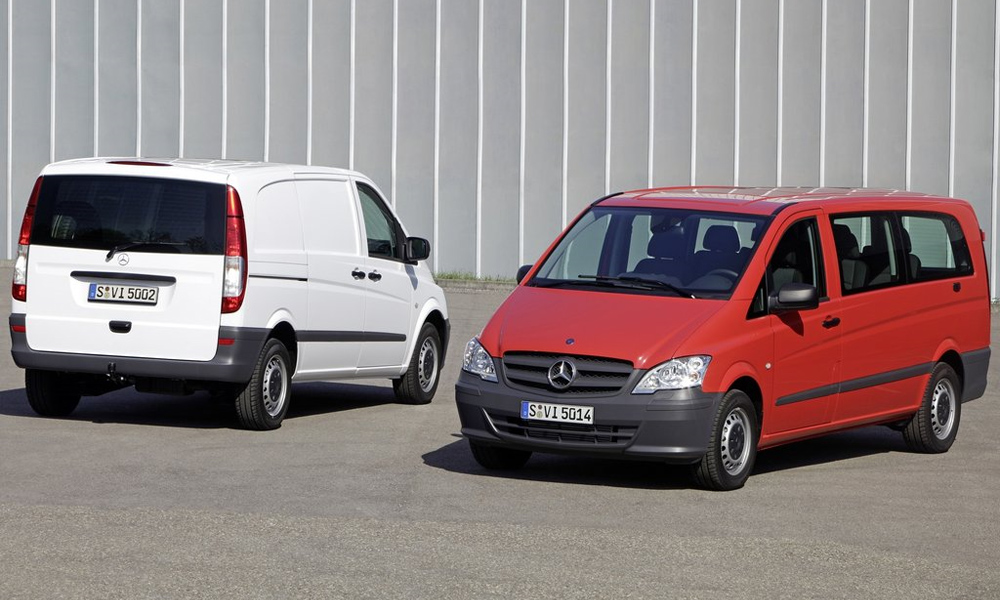 В России начались продажи обновленного Mercedes-Benz Vito