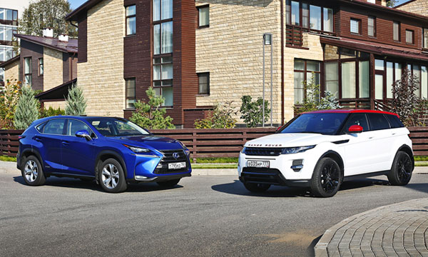 Назад в булочную. Lexus NX против RR Evoque