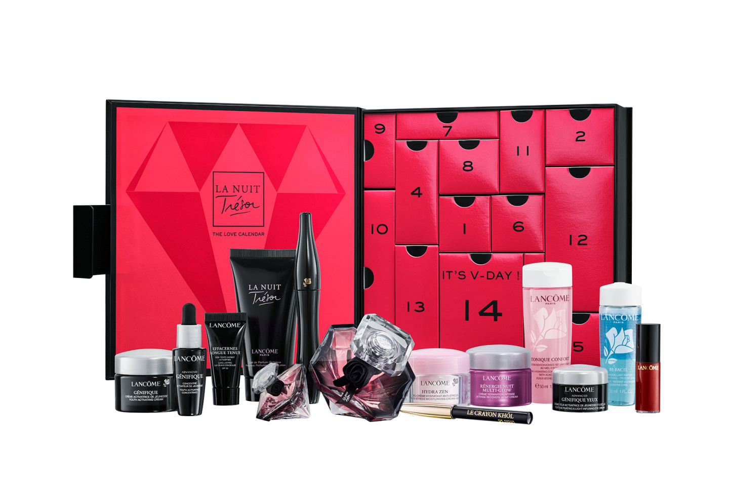 Адвент-календарь Lancôme к 14 февраля