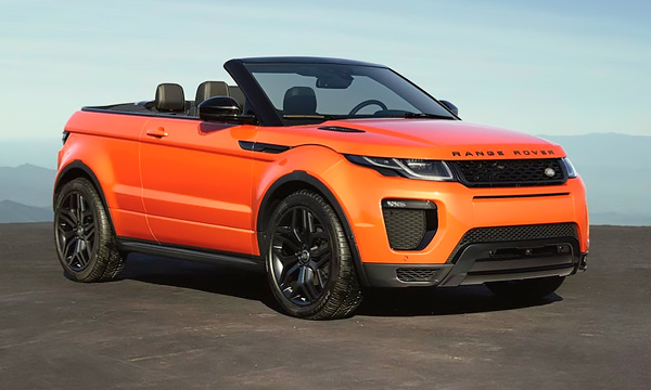 Land Rover представил кабриолет Range Rover Evoque