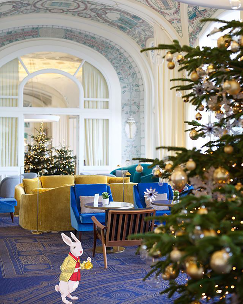 Гостиная отеля Hotel Royal