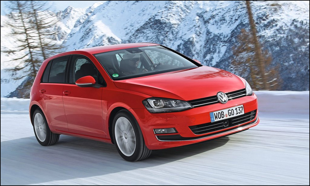 У седьмого Volkswagen Golf закрутились четыре колеса
