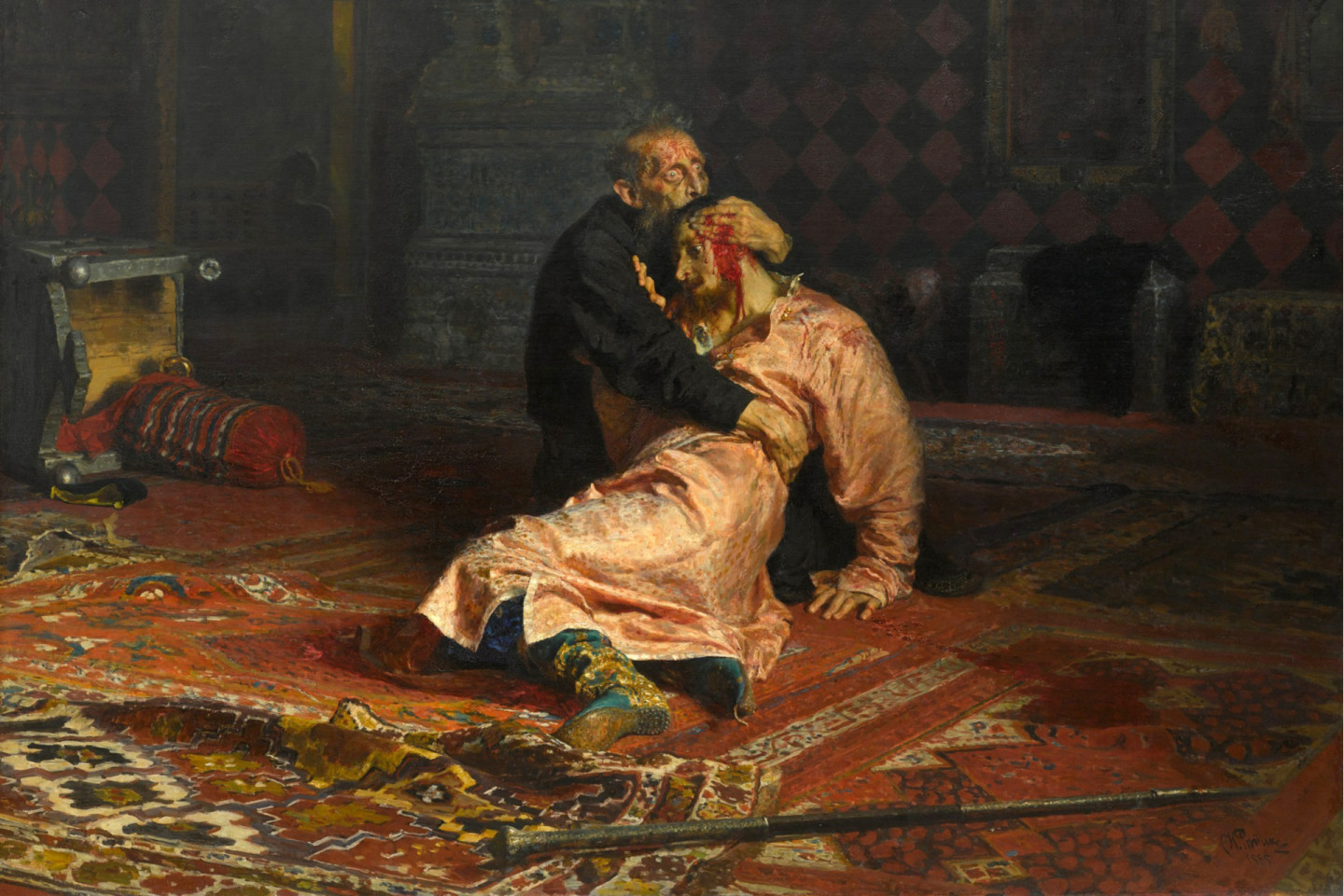 Реставрация шедевра «Иван Грозный и его сын Иван 16 ноября 1581 года» Ивана Репина заняла четыре года