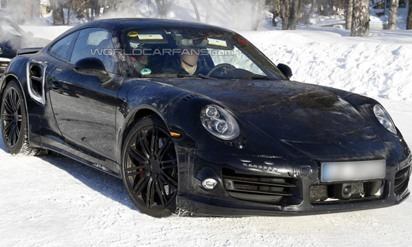 Шпионы засекли новый Porsche 911 Turbo