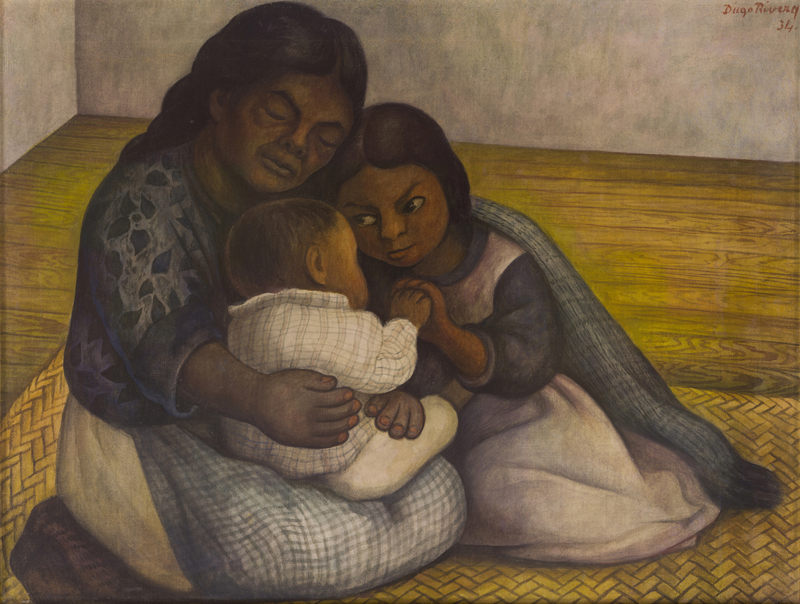 Диего Ривера. «Семья», 1934.