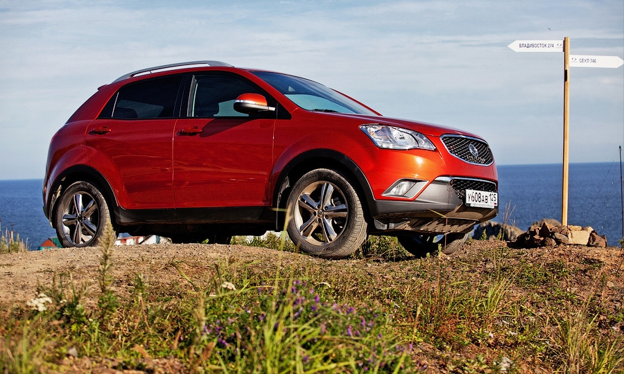 Тест SsangYong New Actyon. Кроссовер на бездорожье Дальнего Востока
