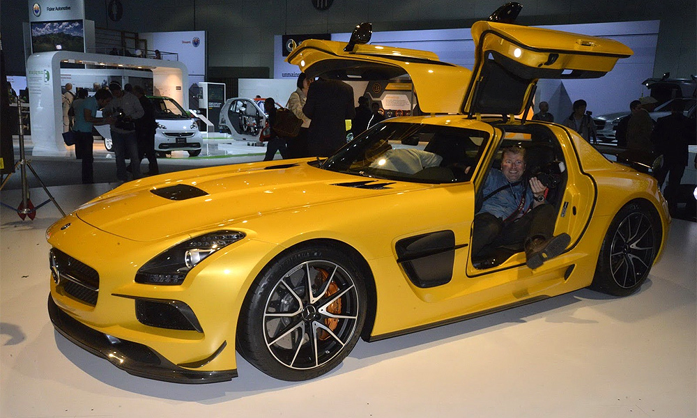 В Лос-Анджелесе показали Mercedes-Benz SLS AMG Black Series