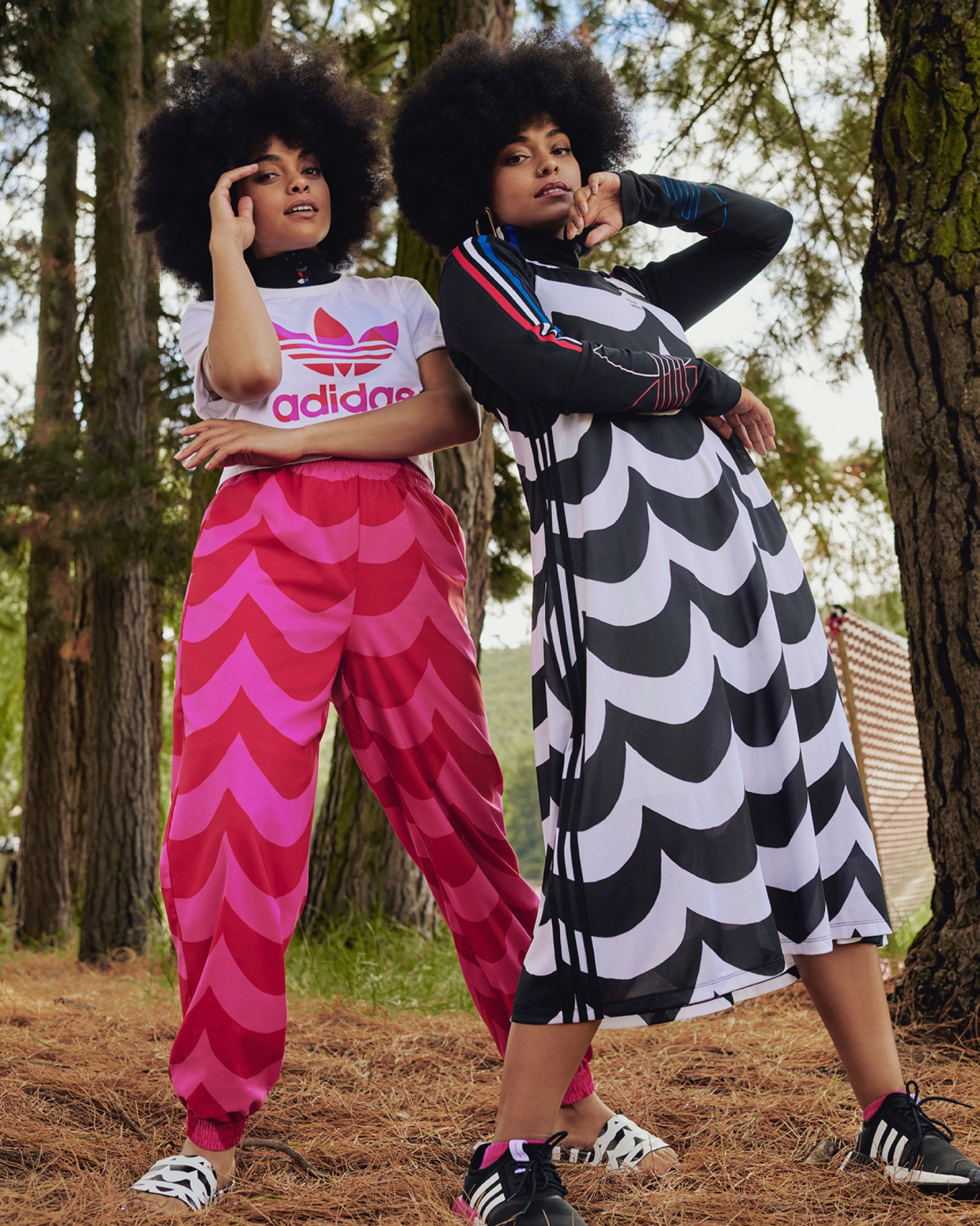 Тизер коллаборации adidas X Marimekko