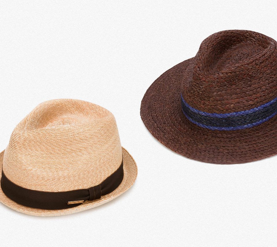 Шляпа-федора, Dsquared2, 12 979 руб.
Плетеная шляпа, Paul Smith, 6 977 руб.