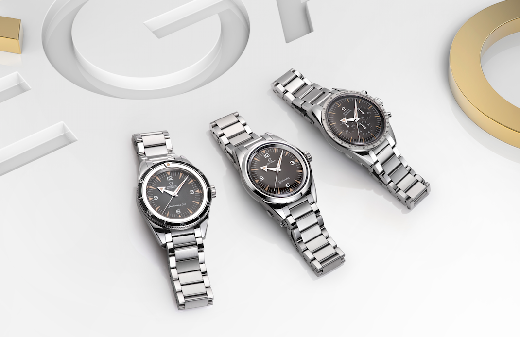Трио часов Omega 1957 Trilogy Limited Editions