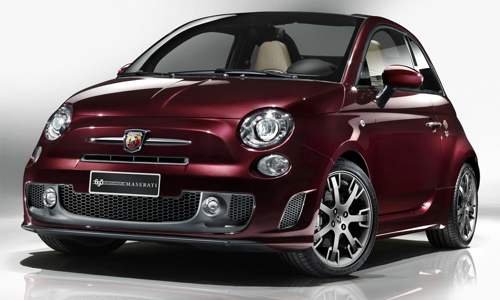 Fiat выпустил Abarth 500 в стиле Maserati