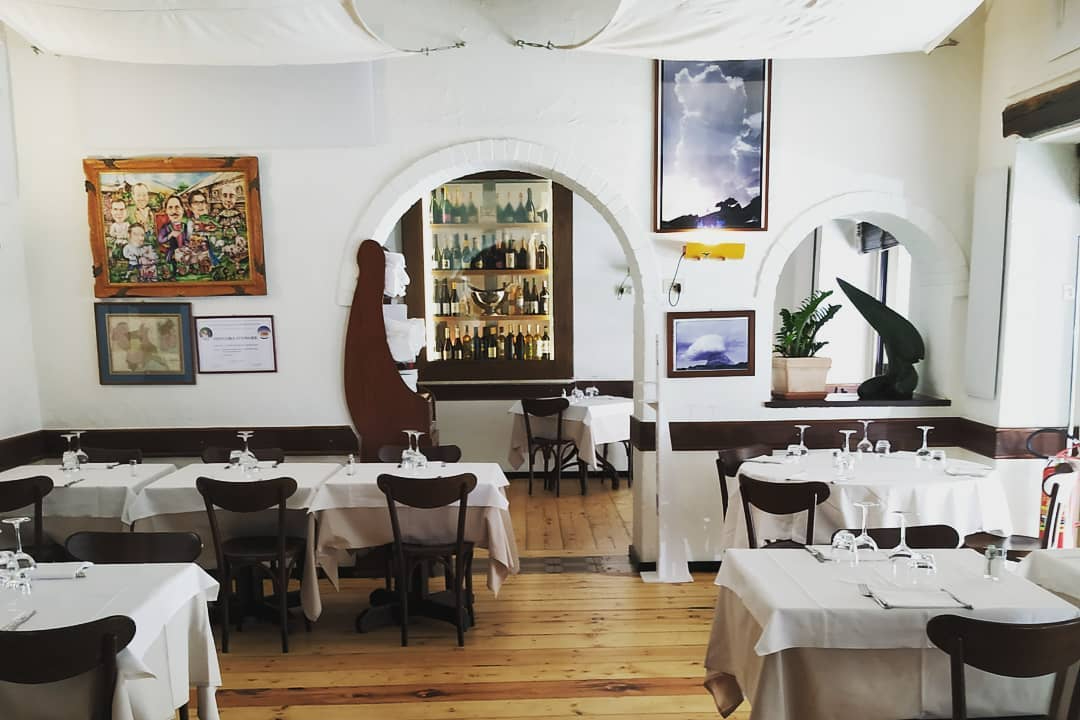 Интерьер Trattoria del Pescatore в Милане