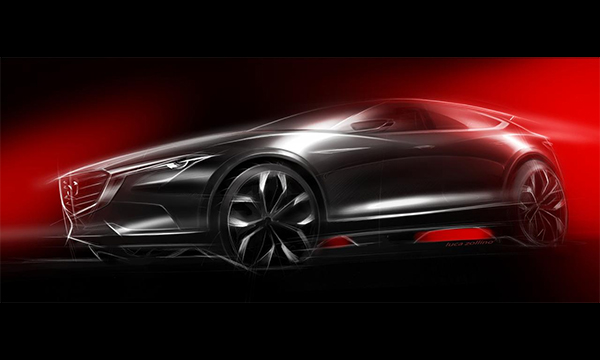 Mazda показала первое изображение нового кроссовера