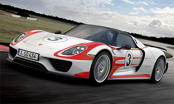 Самый быстрый гибридный Porsche 918 выпустят ограниченной серией