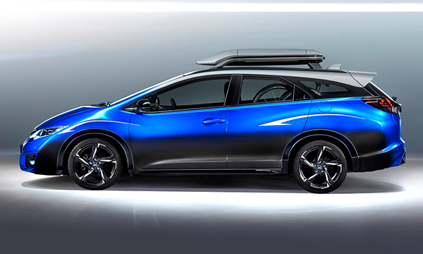 Honda разработала концепт универсала для любителей велоспорта