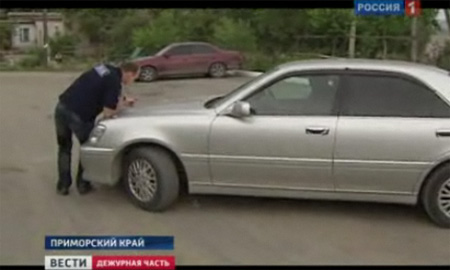 Главный гаишник Приморья едва не задавил журналиста