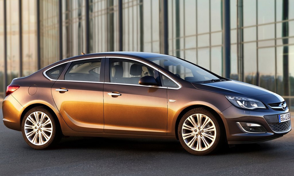 Седан Opel Astra будут выпускать в Петербурге