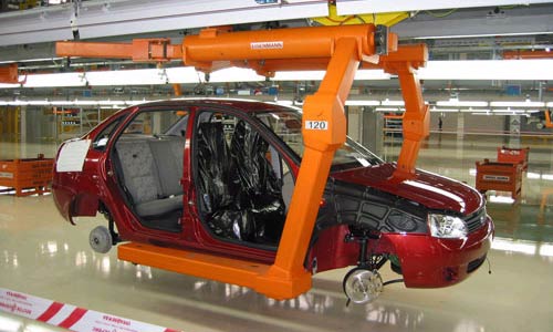 Объем производства АвтоВАЗа в I полугодии вырос на 8,1%