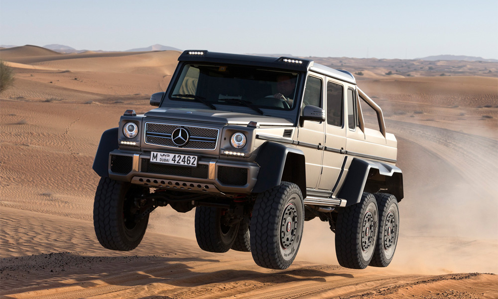 Mercedes G-Class получил шесть колес
