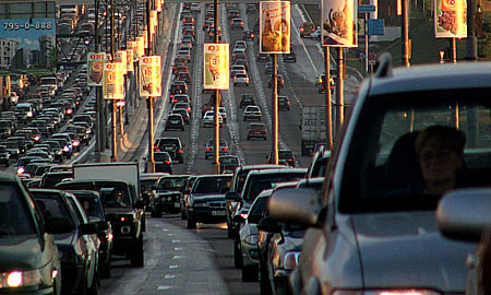 Открытие автошоу в Москве вызвало серьезные пробки