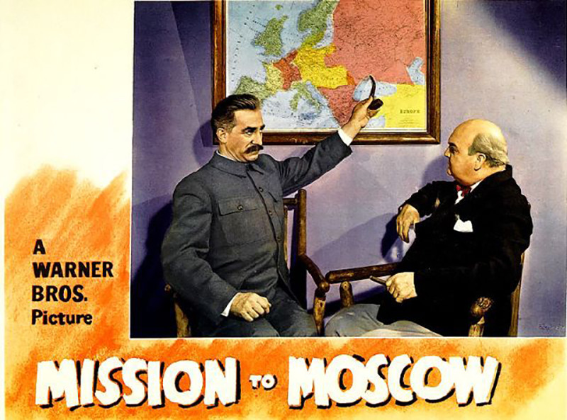 Афиша к фильму «Миссия в Москву»