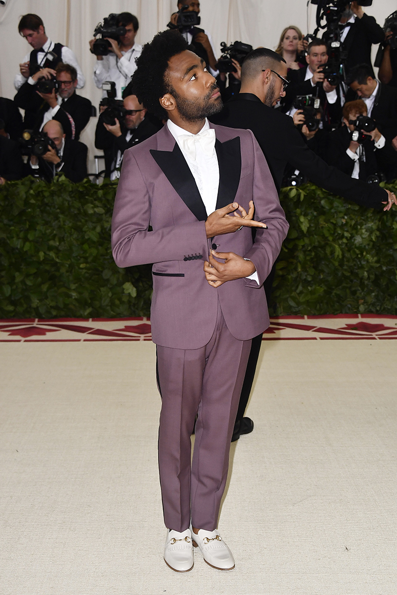 Дональд Гловер на Met Gala 2018