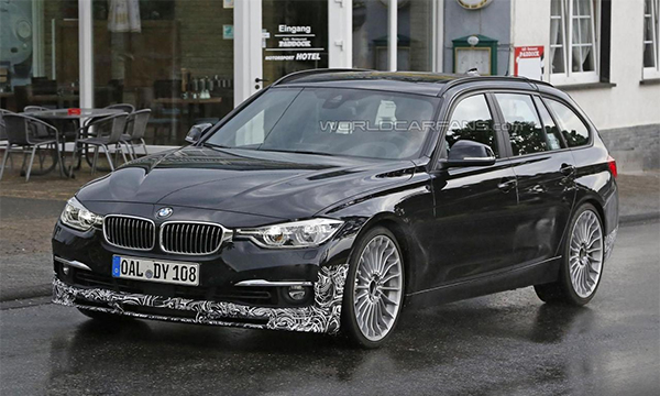 Обновленный универсал Alpina D3 впервые замечен на тестах
