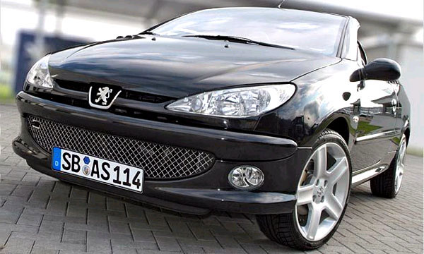 Peugeot 206 CC и 1007 в супер-версиях RC Line