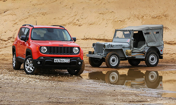 Сержант Америка. Тест-драйв Jeep Renegade и Willys MB