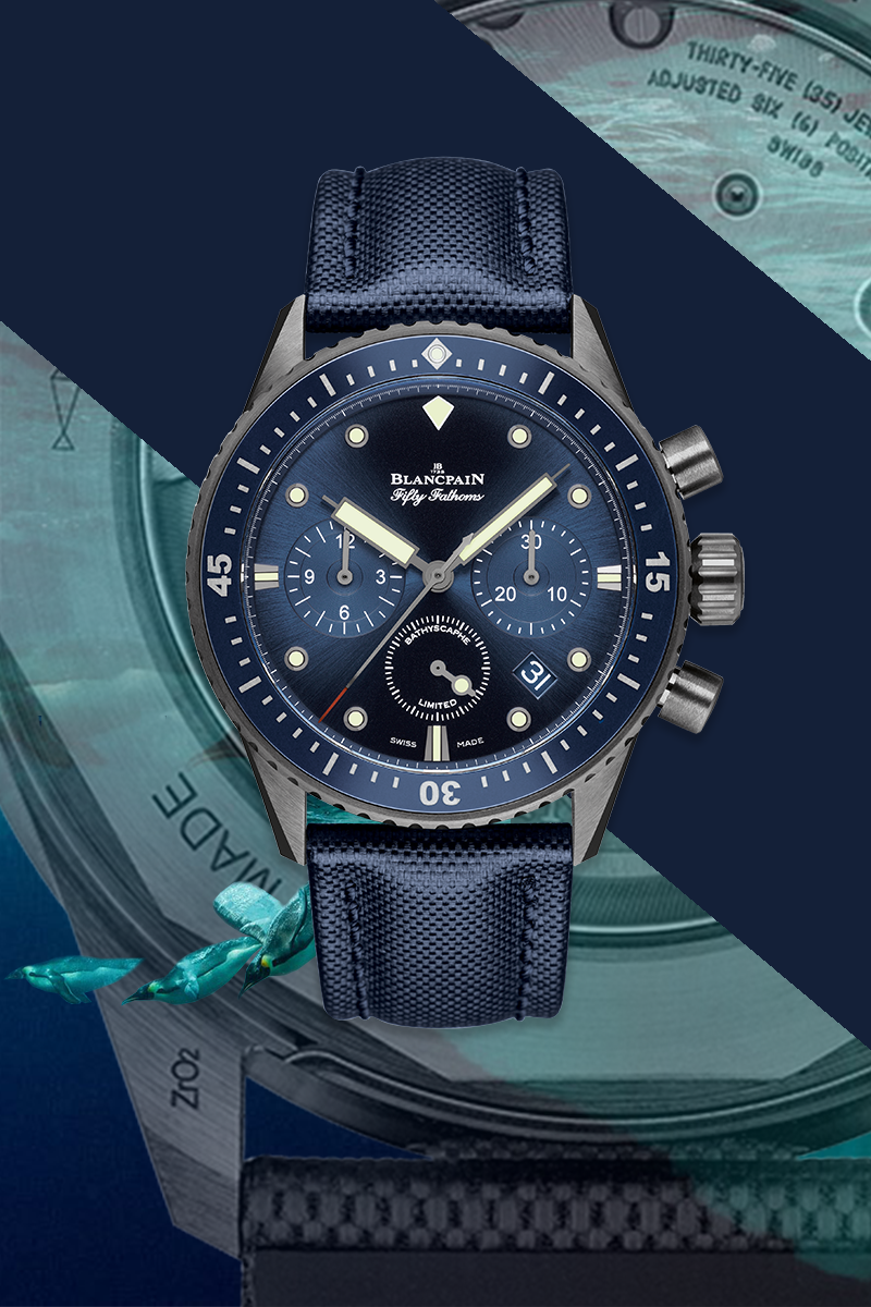 Часы Blancpain Ocean Commitment, 2015 г.