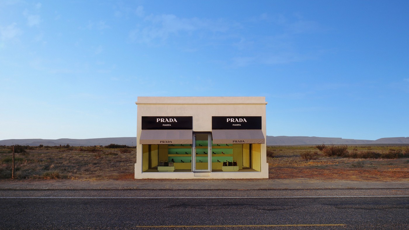 Бутик-инсталляция Marfa в Техасе, США