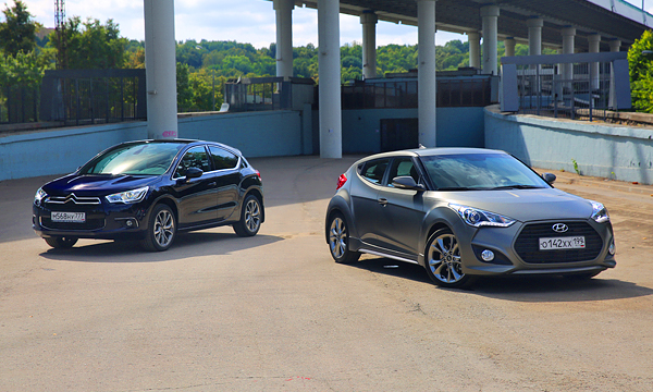 Модный приговор. Hyundai Veloster против DS4